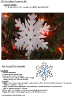 Snowflake #1 Page 1