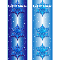 Snowflake Bookmark #2