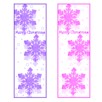 Snowflake Bookmark #3
