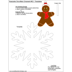 Keepsake Snowflake #2 page 2