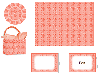 Snowflake Party Place Setting #5